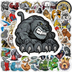 10/30/50PCS Cool Animal Stickers Car Motorcycle Travel Luggage Phone Guitar Fridge Laptop Waterproof Graffiti Sticker Kid Toys (ONLINE ORDER ONLY)