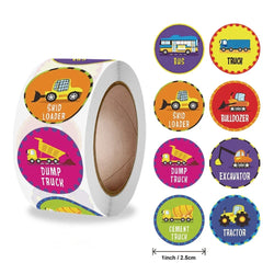 Stickers 500 Pcs/roll Teacher Reward Sticker Fun Motivation Cat Dog Stickerfor School Teacher Student Stationery Stickers Kids (ONLINE ORDER ONLY)