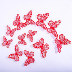12Pcs 3D Butterfly Wall Stickers for Home Decoration (Online Order Only)