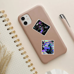 10/30/50PCS Cartoon Psychedelic Art Aesthetic Stickers Graffiti Decals Skateboard Laptop Phone Bike Car Cool Toy Sticker for Kid (ONLINE ORDER ONLY)
