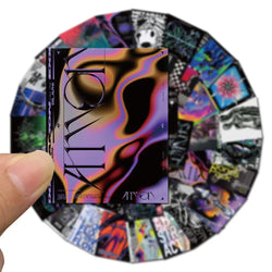Psychedelic Acid Graphic Art Series Sticker Packs (ONLINE ORDER ONLY)