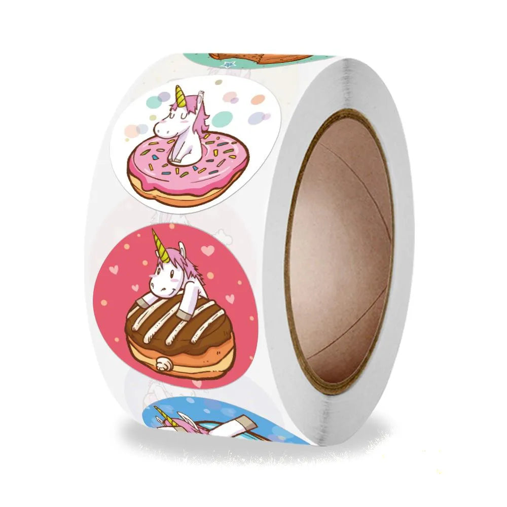 New Reward Stickers Motivational Stickers Roll For Kids For School Reward Students Teachers Cute Animals Stickers Labels (Online Order Only)