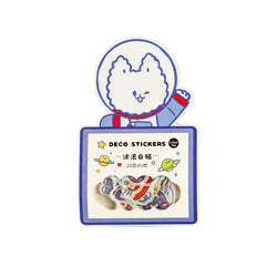 40Pcs/lot Kawaii Crimp Animal Series Decoration Sticker DIY Scrapbooking Label Diary Album Sticker Escolar Cute Stationery Gift (Online Order Only)