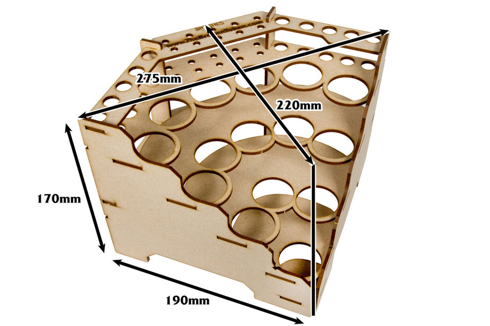 Modular Paint Rack - 35mm 90 Degree Angle (ONLINE ORDER ONLY)
