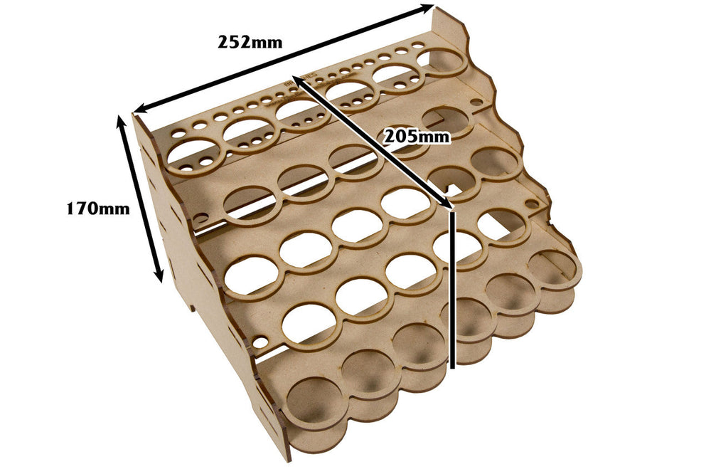 Modular Paint Rack - 35mm Straight (ONLINE ORDER ONLY)