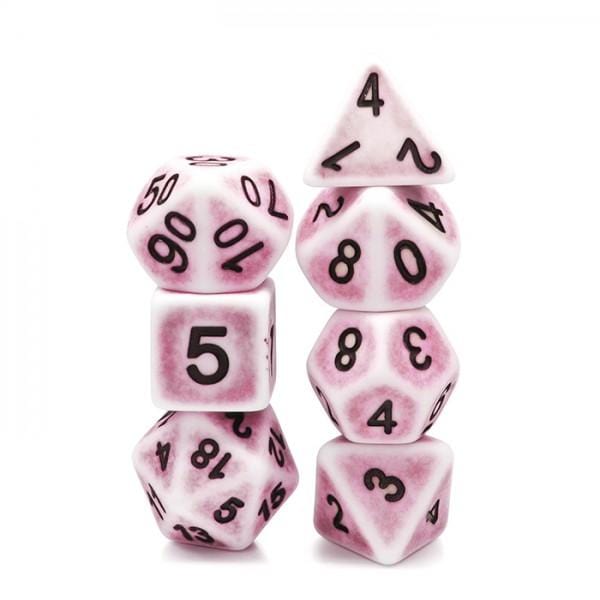 Pink Ancient RPG Dice Set (ONLINE ORDER ONLY)