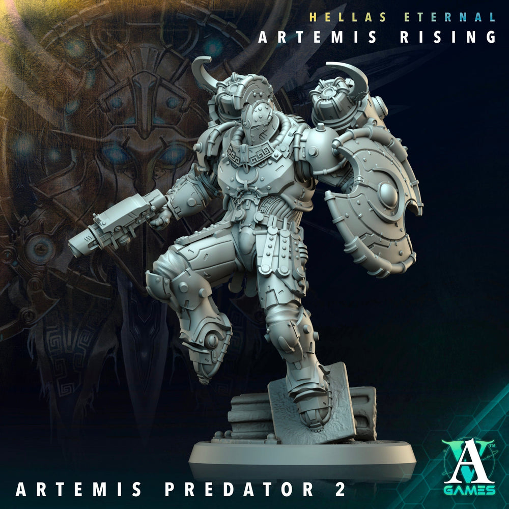 3D Printed Archvillain Games Apex Predator Artemis Predators Hellas Eternal Artemis Rising 28 32mm D&D (Online Only)