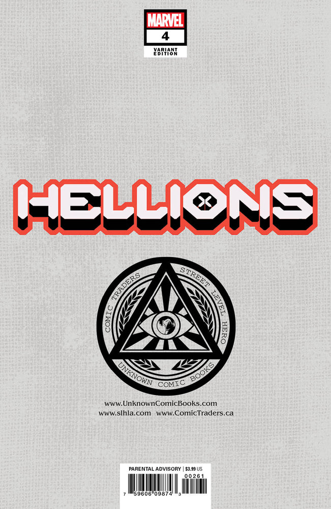 Hellions #4 Unknown Comics Jay Anacleto Exclusive Virgin Var (09/16/2020) (Online Only)