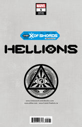 [Signed by Chris Britton] Hellions #5 Unknown Comics Jay Anacleto Exclusive Virgin Var Xos [IN STOCK] (ONLINE ORDER ONLY)