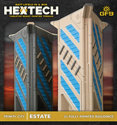 Battlefield in a Box: HexTech - Trinity City Estate (ONLINE ORDER ONLY)