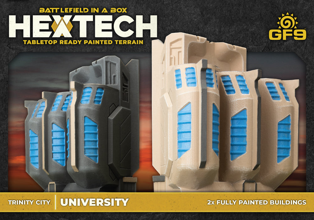 Battlefield in a Box: HexTech - Trinity City University (ONLINE ORDER ONLY)
