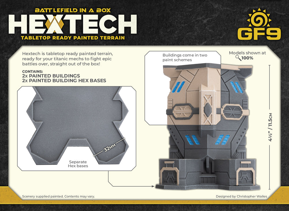 Battlefield in a Box: HexTech - TCPD Precinct (ONLINE ORDER ONLY)