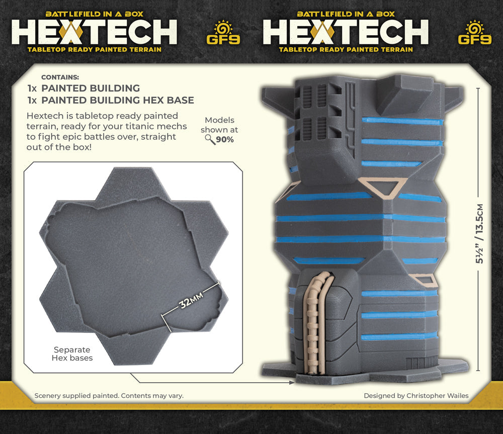 Battlefield in a Box: HexTech - Justice Tower (ONLINE ORDER ONLY)