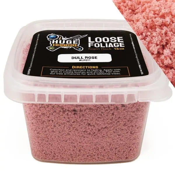 Huge Miniatures: Foam Flock - Dull Rose