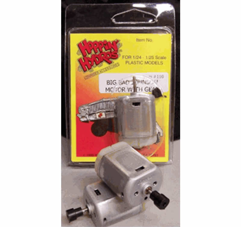 HHD110 Electric Hobby Motor 2.4 Volt One Each per Pack Hoppin Hydros (ONLINE ORDER ONLY)