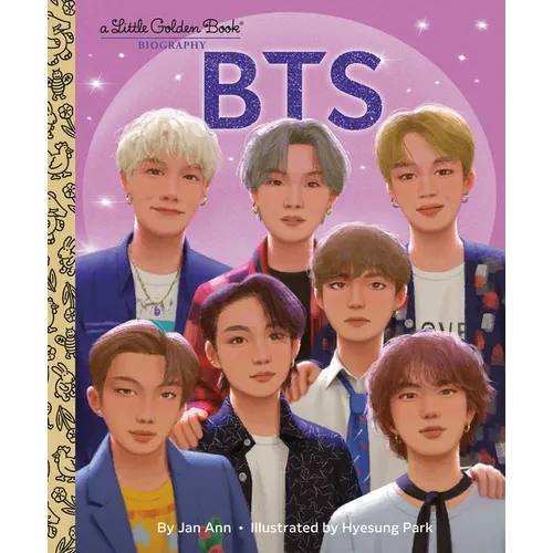 BTS: A Little Golden Book Biography - Hardcover (ONLINE ORDER ONLY)