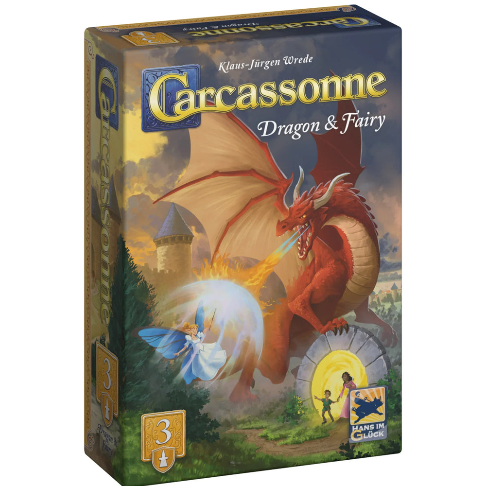 Carcassonne: Expansion 3 - Dragon & Fairy - 2025 Edition