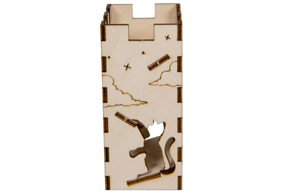 Holiday Dice Tower - Meowgical (ONLINE ORDER ONLY)
