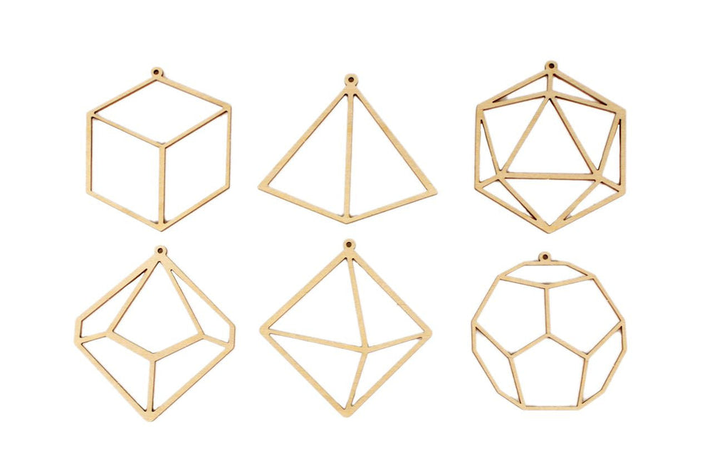 Holiday Ornaments - Dice (6) (ONLINE ORDER ONLY)