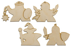 Holiday Ornaments - Waterdeeple (4) (ONLINE ORDER ONLY)