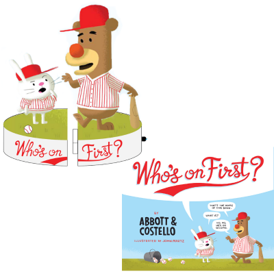 Abbott & Costello “Who’s On First?” Book Character Talking Bobbleheads (ONLINE ORDER ONLY)