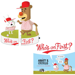 Abbott & Costello “Who’s On First?” Book Character Talking Bobbleheads (ONLINE ORDER ONLY)