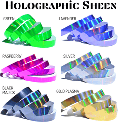 Beginner & Weighted Fitness Taped Beginner Hula Hoops | Mirror, Holographic, & Prism Deco Tapes + Gaffer Grip Tape