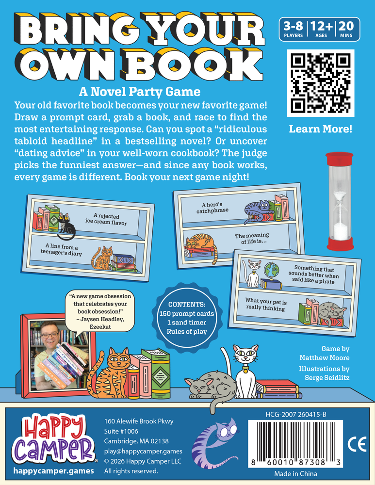 Bring Your Own Book (ONLINE ORDER ONLY)