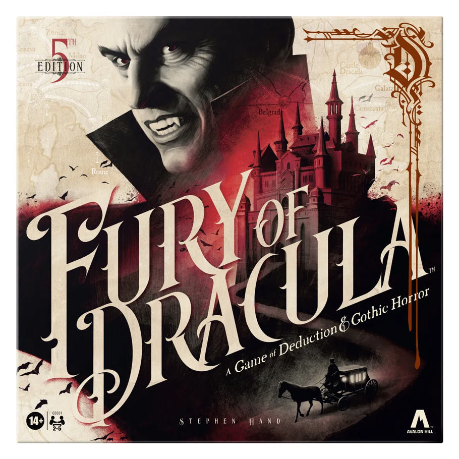 Fury of Dracula: 5th Edition (ONLINE ORDER ONLY)