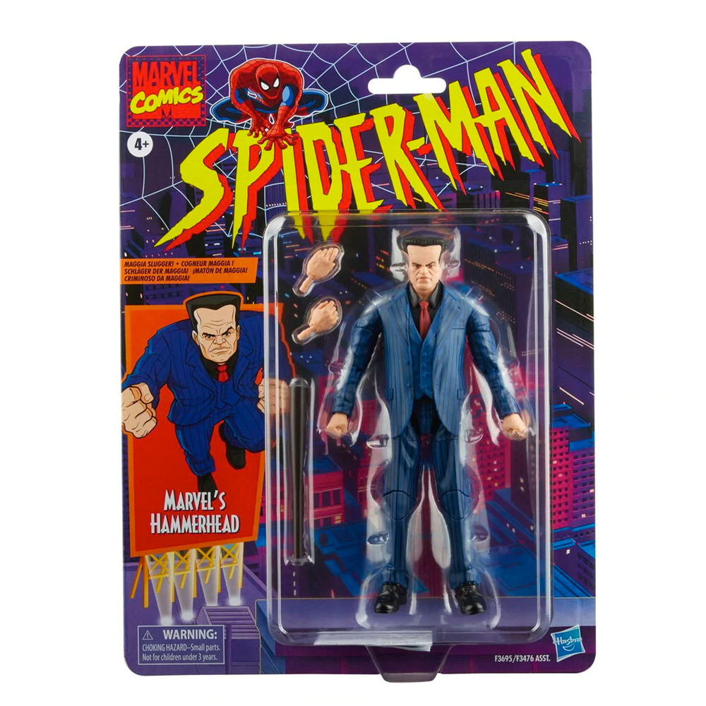 Retro Marvel Legends: Spider-Man - Hammerhead 6-Inch Action Figure (ONLINE ORDER ONLY)