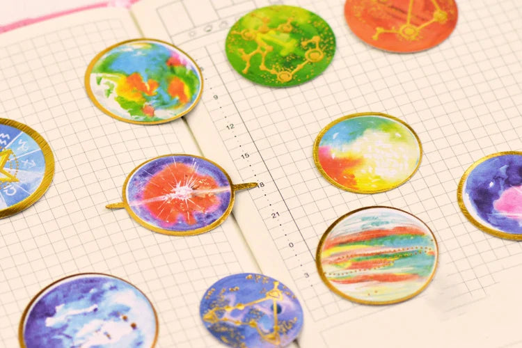 40pcs/pack Cute Stationery Stickers Cat Dog Diary Planner Decorative Mobile Stickers Scrapbooking DIY Craft Stickers (Online Order Only)