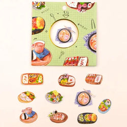 40pcs/pack Cute Stationery Stickers Cat Dog Diary Planner Decorative Mobile Stickers Scrapbooking DIY Craft Stickers (Online Order Only)