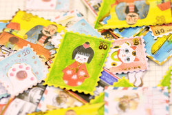 40pcs/pack Cute Stationery Stickers Cat Dog Diary Planner Decorative Mobile Stickers Scrapbooking DIY Craft Stickers (Online Order Only)