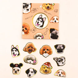 40pcs/pack Cute Stationery Stickers Cat Dog Diary Planner Decorative Mobile Stickers Scrapbooking DIY Craft Stickers (Online Order Only)