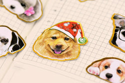 40pcs/pack Cute Stationery Stickers Cat Dog Diary Planner Decorative Mobile Stickers Scrapbooking DIY Craft Stickers (Online Order Only)