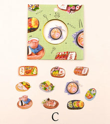 40pcs/pack Cute Stationery Stickers Cat Dog Diary Planner Decorative Mobile Stickers Scrapbooking DIY Craft Stickers (Online Order Only)