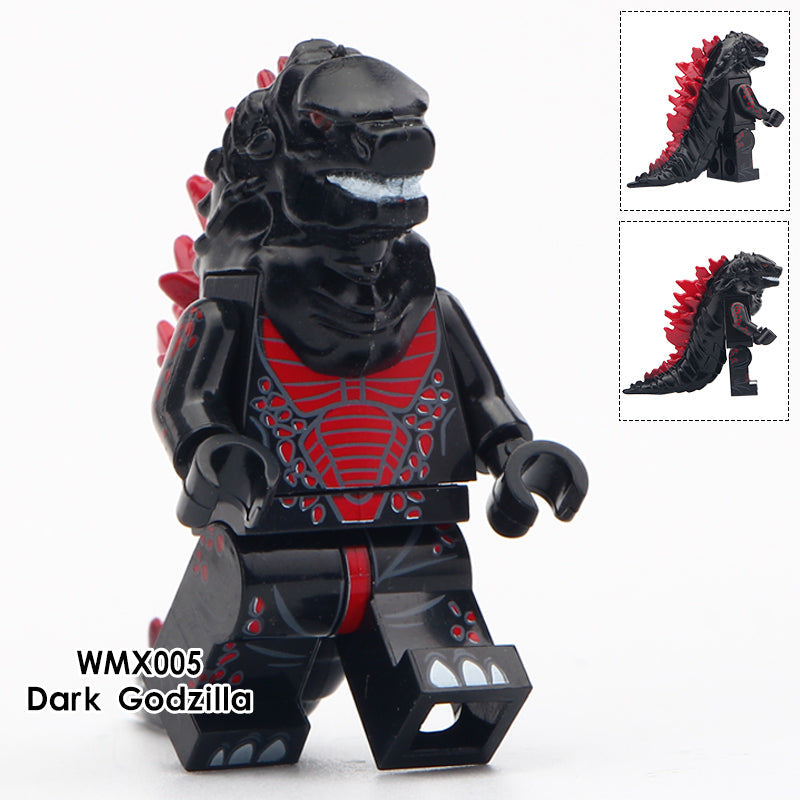Godzilla Black Kaiju Lego Minifigures Custom Toys (ONLINE ORDER ONLY)