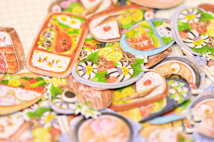 40pcs/pack Cute Stationery Stickers Cat Dog Diary Planner Decorative Mobile Stickers Scrapbooking DIY Craft Stickers (Online Order Only)