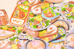 40pcs/pack Cute Stationery Stickers Cat Dog Diary Planner Decorative Mobile Stickers Scrapbooking DIY Craft Stickers (Online Order Only)