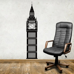 Big Ben Clock Tower Wall Sticker Decal Vinyl Art (ONLINE ORDER ONLY)