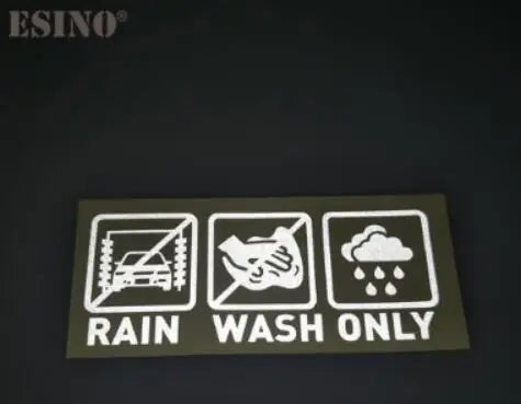 Car Styling Fashion Funny Decoration Car Accessory Don't Touch My Car Baby in Car Creative Reflective Stickers Car Body Decal (ONLINE ORDER ONLY)