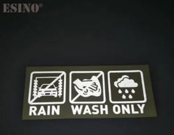 Car Styling Fashion Funny Decoration Car Accessory Don't Touch My Car Baby in Car Creative Reflective Stickers Car Body Decal (ONLINE ORDER ONLY)