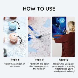 First Touch - Paint By Numbers Kit (ONLINE ORDER ONLY)