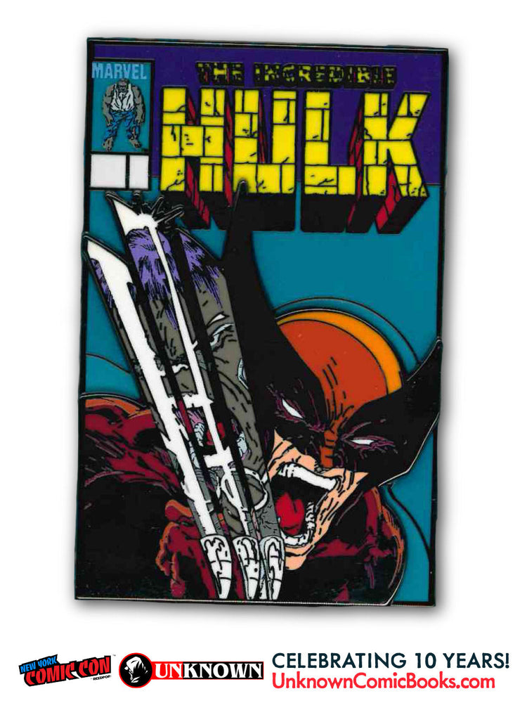 Hulk #340 3" Enamel Pin NYCC 2026 | Unknown Comics Exclusive (10/28/2026) (ONLINE ORDER ONLY)