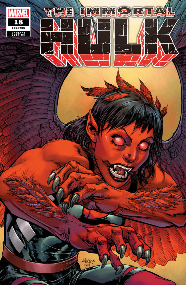 Immortal Hulk #18 Tom Raney Exclusive 5/29/2019 (Online Order Only)