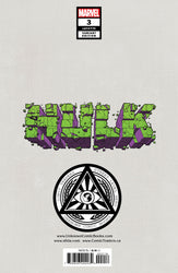 Hulk 3 Unknown Comics Alan Quah Exclusive Var (01/19/2022) (Online Only)