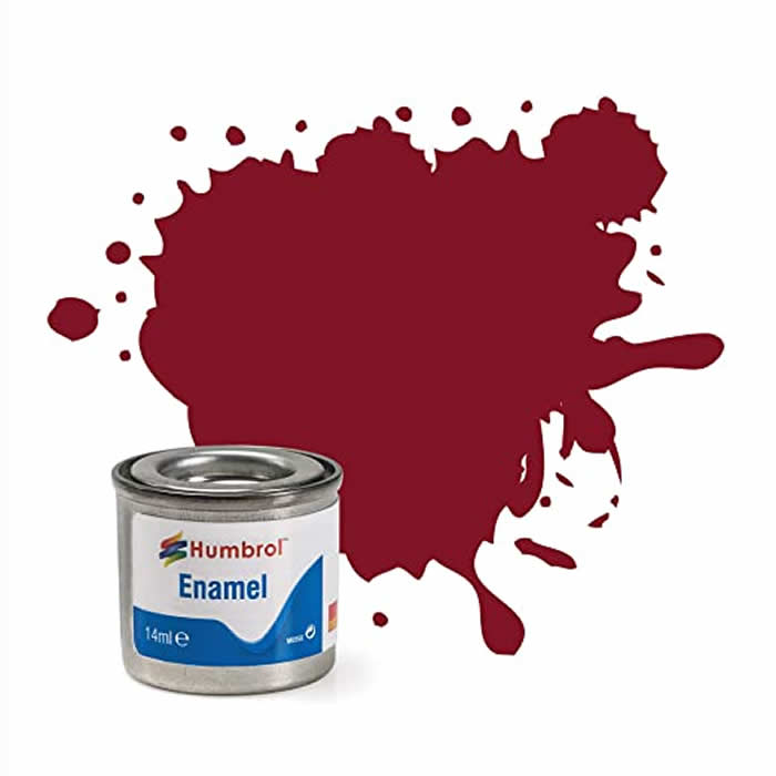 HUMAA1465 Brown Satin 14ml Tinlet No 133 Enamel Paint Humbrol