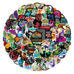 10/30/50pcs Jurassic Park Dinosaur Sticker Packs (ONLINE ORDER ONLY)