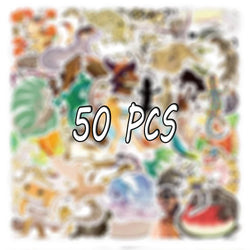 Gecko Lizard Stickers 10/30/50PCS for Skateboard, Bicycle, Laptop, Car, Kids' Toys (Online Order Only)