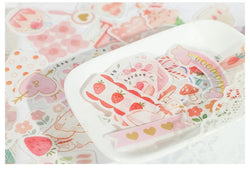 40Pcs/lot Sweet Life Series Stickers Scrapbooking Decorative Sticker DIY Diary Album Stick Label Escolar Cute Stationery Gift (Online Order Only)